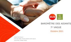 BAROM&Egrave;TRE DES AIDANTS - 7e VAGUE Octobre 2021