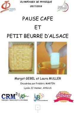 PAUSE CAFE ET PETIT BEURRE D'ALSACE - Margot GEBEL et Laura MULLER - OLYMPIADES DE PHYSIQUE