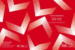 18 19 SAISON THÉÂTRALE - VilleneuVe-sur-lot - Mairie de Villeneuve-sur-Lot