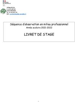 LIVRET DE STAGE S&eacute;quence d'observation en milieu professionnel - Ann&eacute;e scolaire 2021-2022 - Coll&egrave;ge Bel Air - Meudon