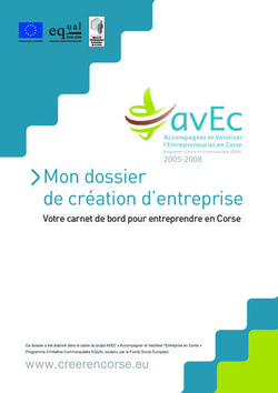 Mon dossier de création d'entreprise - Votre carnet de bord pour entreprendre en Corse