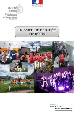 DOSSIER DE RENTRÉE 2018/2019 - Académie de Grenoble