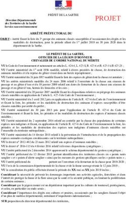ARRÊTÉ PRÉFECTORAL DU - La préfecture de ...