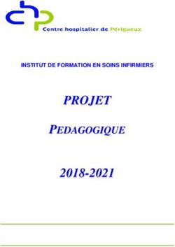 PPRROOJJEETT 22001188-22002211 - PPEEDDAAGGOOGGIIQQUUEE INSTITUT DE FORMATION EN SOINS INFIRMIERS - Centre Hospitalier de ...