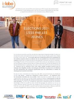 &Eacute;LECTIONS 2021 : L'ESS PAR LES JEUNES
