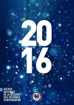 AGENCE NATIONALE DE LA SÉCURITÉ DES SYSTÈMES D'INFORMATION - SGDSN