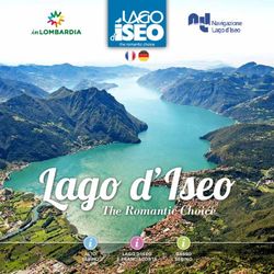 Lago d'Iseo The Romantic Choice - Visit Lake Iseo