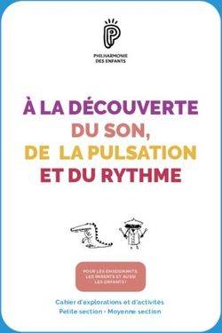 &Agrave; LA D&Eacute;COUVERTE DU SON, DE LA PULSATION ET DU RYTHME - Cahier d'explorations et d'activit&eacute;s Petite section Moyenne section - Philharmonie de Paris