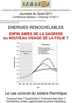 ENERGIES RENOUVELABLES - ENFIN AMIES DE LA SAGESSE