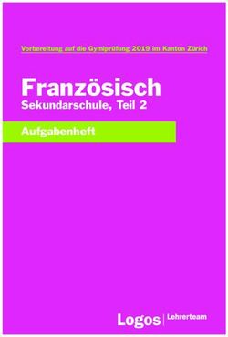 Französisch Sekundarschule, Teil 2 Aufgabenheft - Vorbereitung auf die Gymiprüfung 2019 im Kanton Zürich - Logos Lehrerteam