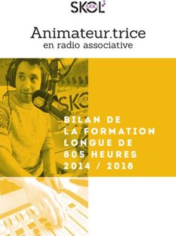 Animateur.trice en radio associative - Bilan de la formation longue de 805 heures 2014 / 2018 - Skol Radio