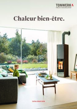 Chaleur bien-être - CATALOGUE 2019 - Tiba AG