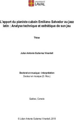 L'apport du pianiste cubain Emiliano Salvador au jazz latin : Analyse technique et esthétique de son jeu - Corpus UL
