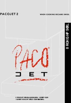 Mode d'emploi original en langue allemande Lire le mode d'emploi avant utilisation - pacojet