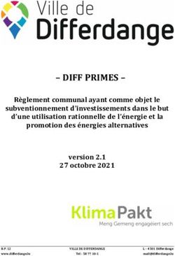 DIFF PRIMES - R&egrave;glement communal ayant comme objet le subventionnement d'investissements dans le but d'une utilisation rationnelle de l'&eacute;nergie ...