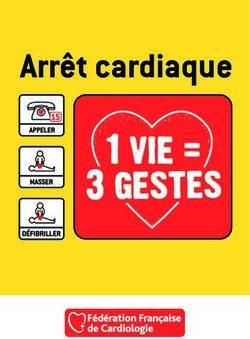 Arr&ecirc;t cardiaque - Conseil Fran&ccedil;ais de ...