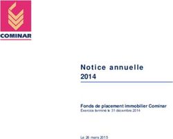 Notice annuelle 2014 Fonds de placement immobilier Cominar - Exercice terminé le 31 décembre 2014
