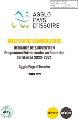 DOSSIER DE CANDIDATURE - DEMANDE DE SUBVENTION - MISE EN - Agglo Pays d'Issoire