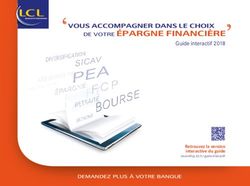 De votre épargne financière Guide interactif 2018 - vous accompagner dans le choix - Sicav