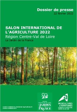 SALON INTERNATIONAL DE L'AGRICULTURE 2022 - R&eacute;gion Centre-Val de Loire Le Jardin de la France