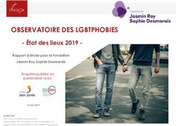 OBSERVATOIRE DES LGBTPHOBIES - État des lieux 2019