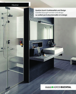 Home Komfort durch Funktionalität und Design Comfort through function and design Le confort par la fonctionnalité et le design