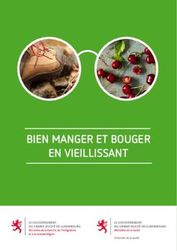 BIEN MANGER ET BOUGER EN VIEILLISSANT