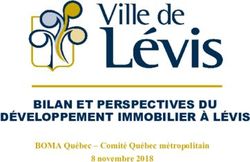 BILAN ET PERSPECTIVES DU D&Eacute;VELOPPEMENT IMMOBILIER &Agrave; L&Eacute;VIS - BOMA Qu&eacute;bec - Comit&eacute; Qu&eacute;bec m&eacute;tropolitain 8 novembre 2018 - BOMA Qu&eacute;bec
