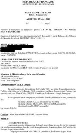 RÉPUBLIQUE FRANÇAISE AU NOM DU PEUPLE FRANÇAIS - Revue fiduciaire