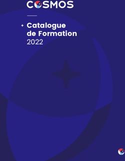 Catalogue de Formation 2022 - COSMOS