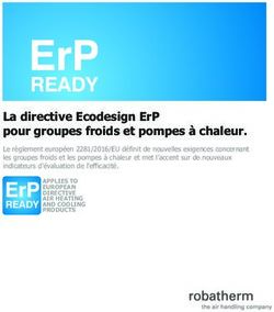 ERP READY LA DIRECTIVE ECODESIGN ERP POUR GROUPES FROIDS ET POMPES À CHALEUR.