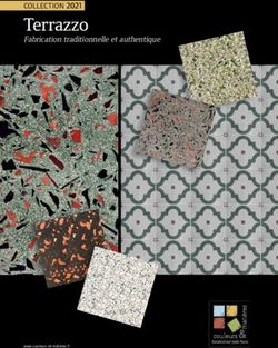 Terrazzo COLLECTION 2021 - Fabrication traditionnelle et authentique