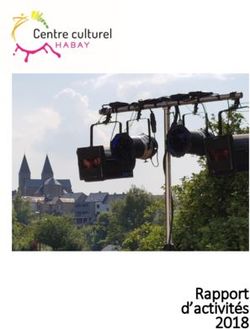 Rapport d'activit&eacute;s 2018 - Centre culturel de Habay