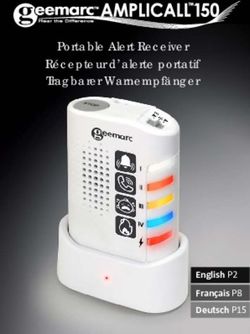 Portable Alert Receiver Récepteur d'alerte portatif Tragbarer Warnempfänger - English P2 Français P8 Deutsch P15