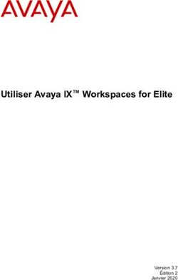 Utiliser Avaya IX Workspaces for Elite - Version 3.7 Édition 2 Janvier 2020 - Avaya Support