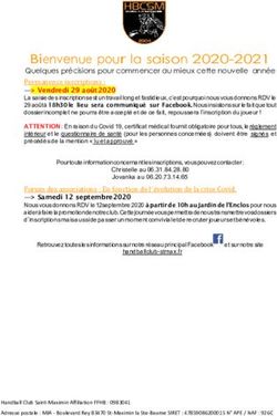 Bienvenue pour la saison 2020-2021 - Quelques précisions pour commencer au mieux cette nouvelle année - handball club saint ...
