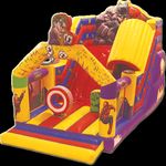 Toboggan Gonflable "TUNNEL SH" - Vente et location d'animations et structures gonflables 04 67 210 745 - ASG34