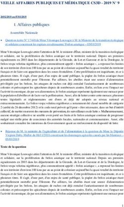 VEILLE AFFAIRES PUBLIQUES ET M&Eacute;DIATIQUE CS3D - 2019 N 9