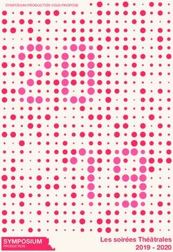 Les soir&eacute;es Th&eacute;&acirc;trales 2019 2020 - SYMPOSIUM PRODUCTION VOUS PROPOSE