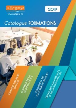Catalogue FORMATIONS 2019 - www.afigese.fr