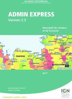 ADMIN EXPRESS Version 2.3 - Descriptif de contenu et de livraison - IGN