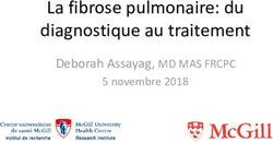 La fibrose pulmonaire: du diagnostique au traitement - Deborah Assayag ...