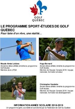 LE PROGRAMME SPORT-&Eacute;TUDES DE GOLF QU&Eacute;BEC - Pour faire d'un r&ecirc;ve, une r&eacute;alit&eacute; - Golf Quebec