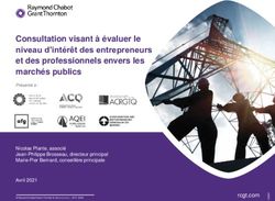 Consultation visant &agrave; &eacute;valuer le niveau d'int&eacute;r&ecirc;t des entrepreneurs et des professionnels envers les march&eacute;s publics - Association des firmes de ...