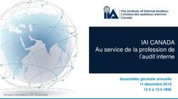 IAI CANADA Au service de la profession de l'audit interne - Assembl&eacute;e g&eacute;n&eacute;rale annuelle 11 d&eacute;cembre 2019 - IIA