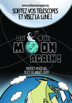 SORTEZ VOS TELESCOPES ET VISEZ LA LUNE ! - RENDEZ-VOUS LES 12 ET 13 JUILLET 2019 - www.onthemoonagain.org - Société astronomique de ...