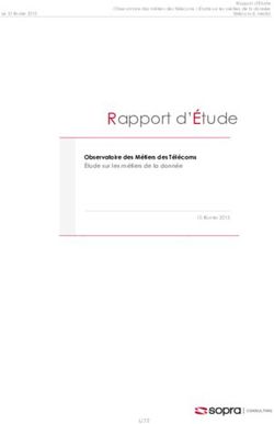Rapport d'Étude - Observatoire des Métiers