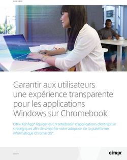 Garantir aux utilisateurs une expérience transparente pour les applications Windows sur Chromebook - Citrix