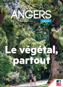 Le v&eacute;g&eacute;tal, partout - Angers angers.fr