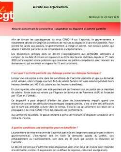 Note aux organisations - Le Snj-CGT